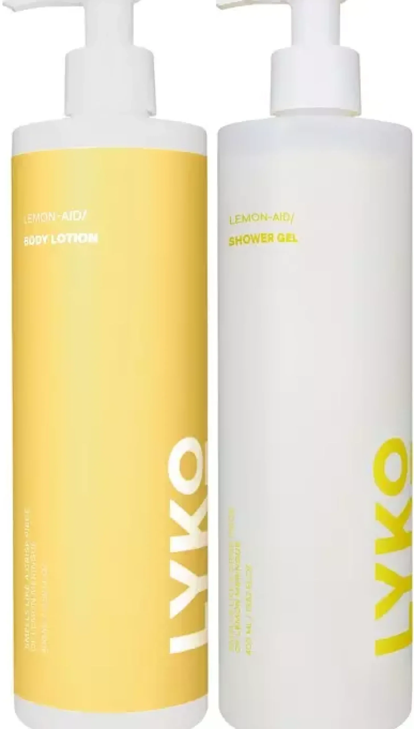 By LykoLemon-aid Body Lotion & Shower Gel 2 x 400 ml