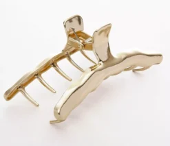 By Lyko Metallic Hair Claw Minimalist Golden