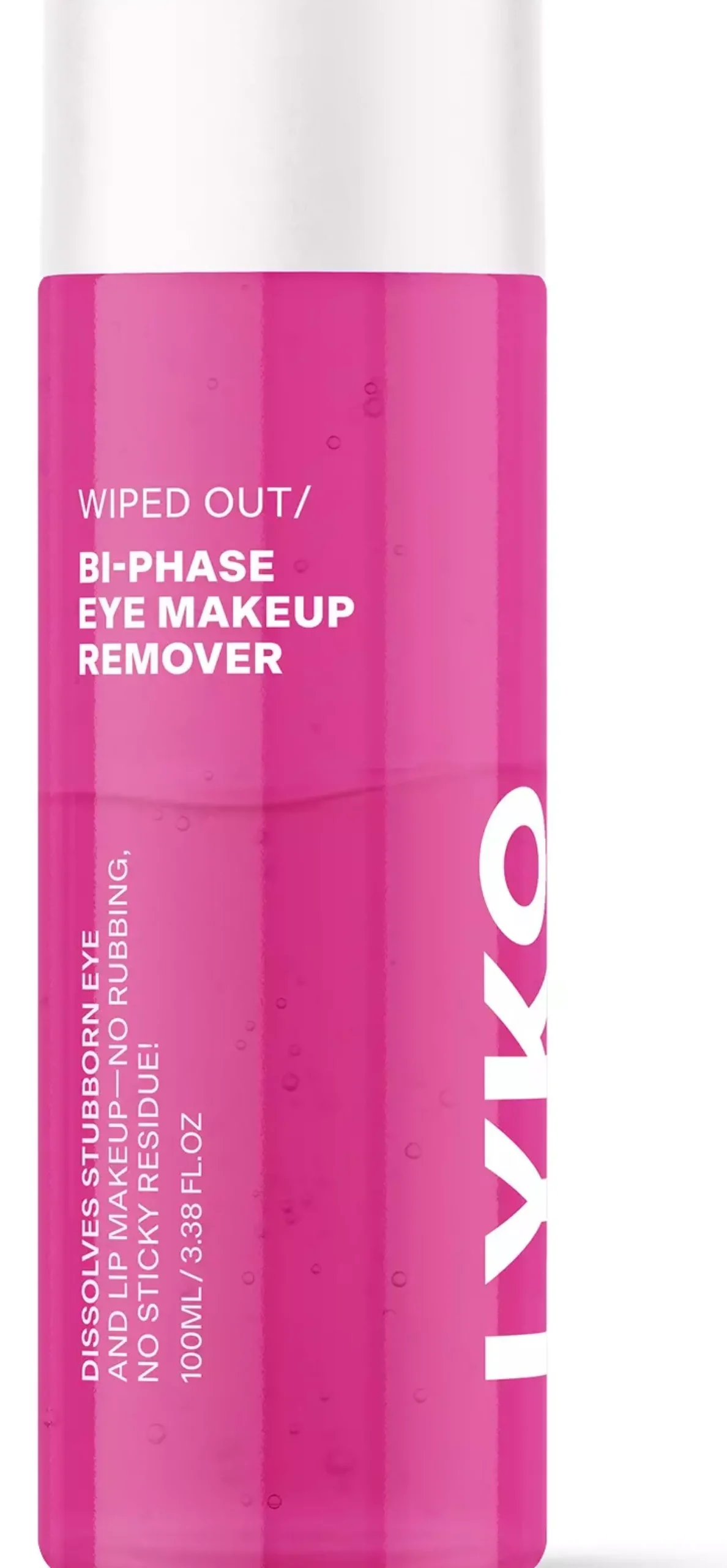 By Lyko Wiped Out Eye Makeup Remover 100 ml