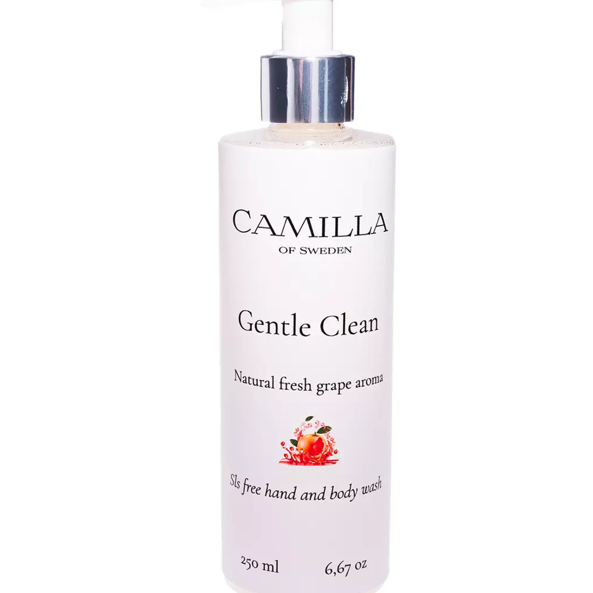 Camilla of Sweden Gentle Clean Hand & Body Wash Fresh Grape 250 ml