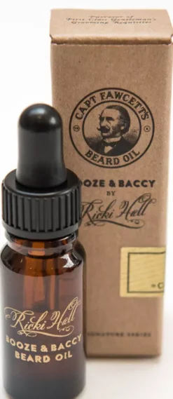 Captain Fawcett Beard Oil Ricky Hall's Booze & Baccy 50 ml