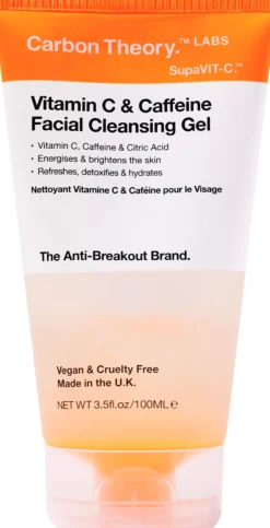 Carbon TheorySupaVit-C Vitamin C & Caffeine Facial Cleansing Gel 100 ml