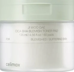 Celimax Cica BHA Blemish Toner Pad 170 ml