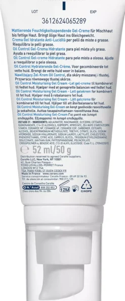 CeraVe Oil Control Moisturising Gel-cream 52 ml