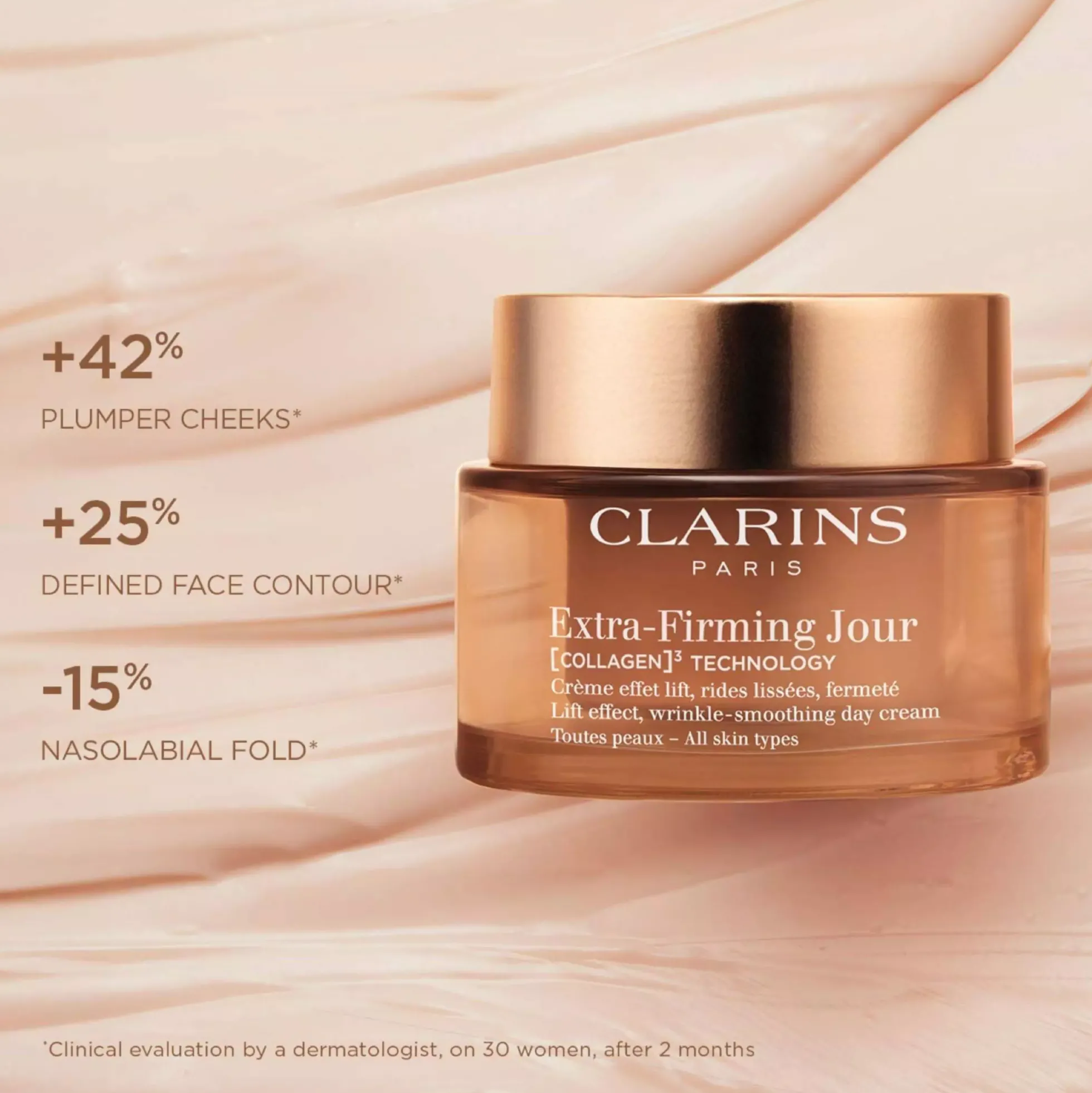 ClarinsExtra-Firming Smoothing Day Cream - All Skin Types 50 ml