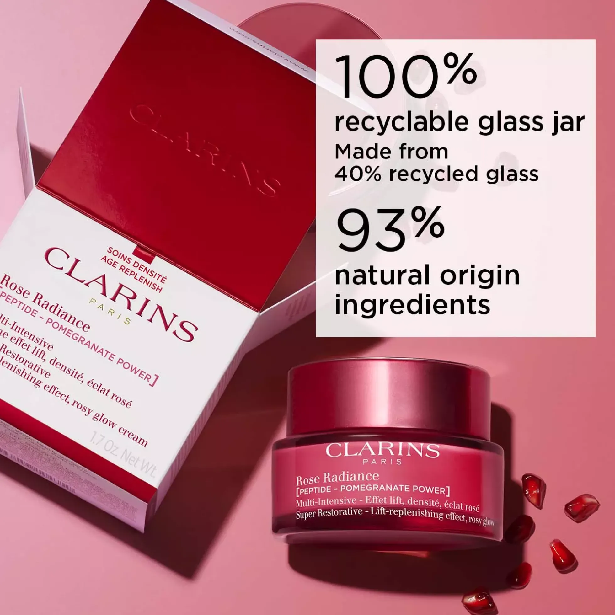 Clarins Rose Radiance Day Cream 50 ml