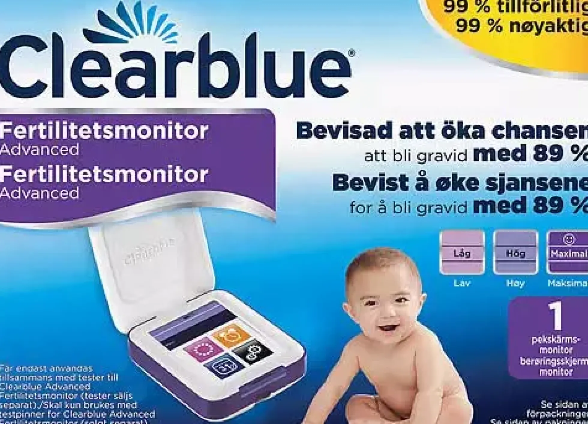 Clearblue Advanced Fertilitetsmonitor