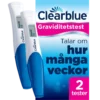 Clearblue Digital graviditetstest med veckoindikator, 2 st