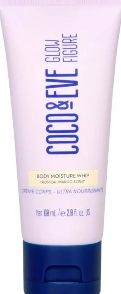 Coco & EveGlow Figure Whipped Body Cream Tropical Mango Scent Travel Size 60 ml