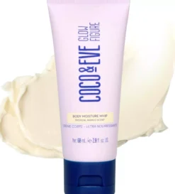 Coco & EveGlow Figure Whipped Body Cream Tropical Mango Scent Travel Size 60 ml