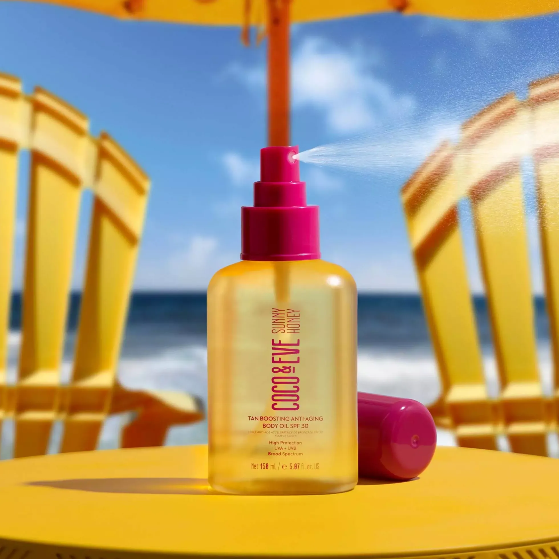 Coco & Eve Tan Boosting Anti-aging Body Oil SPF30 150 ml