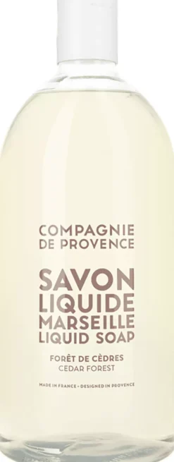 Compagnie de Provence Liquid Marseille Soap Cedar Forest Refill 1000 ml