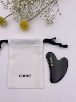 Coohé Gua Sha Black Obsidian