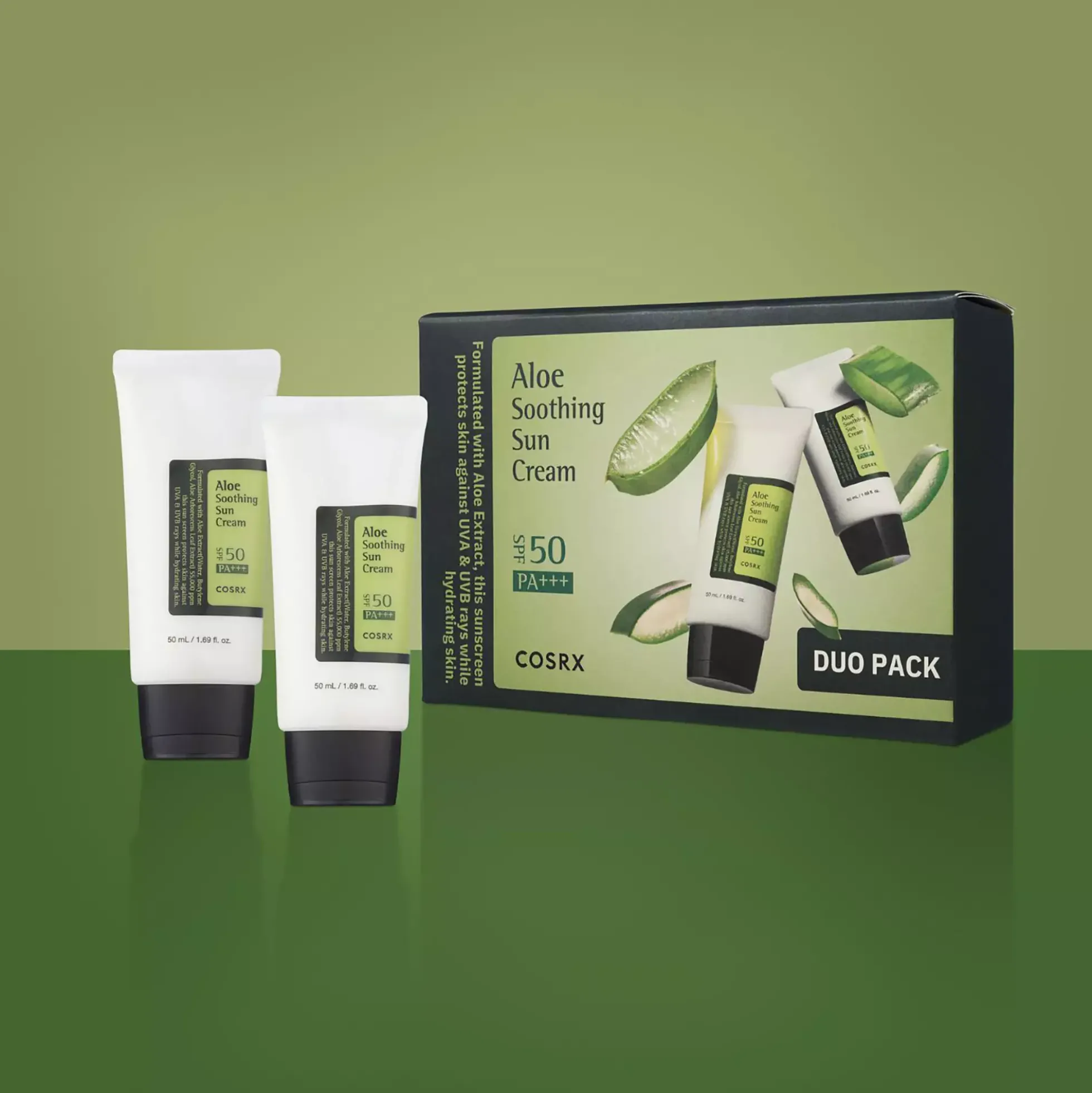 COSRX Aloe Soothing Sun Cream Duo Pack