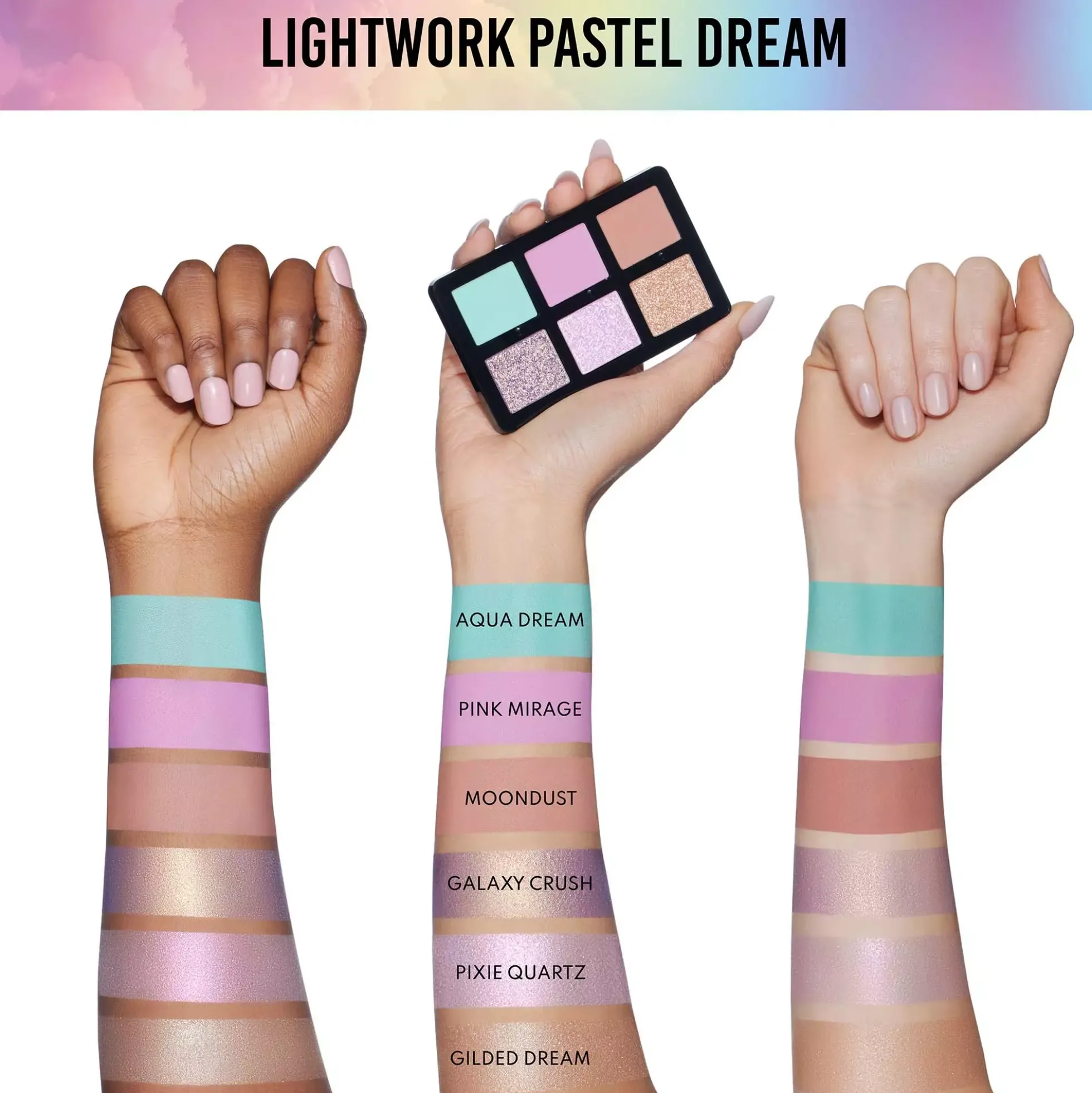 Danessa Myricks Beauty Lightwork Freedom Mini Palette Pastel Dream