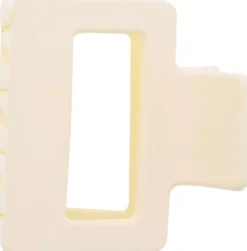 Dazzling Hair Clip Square 5 cm Black