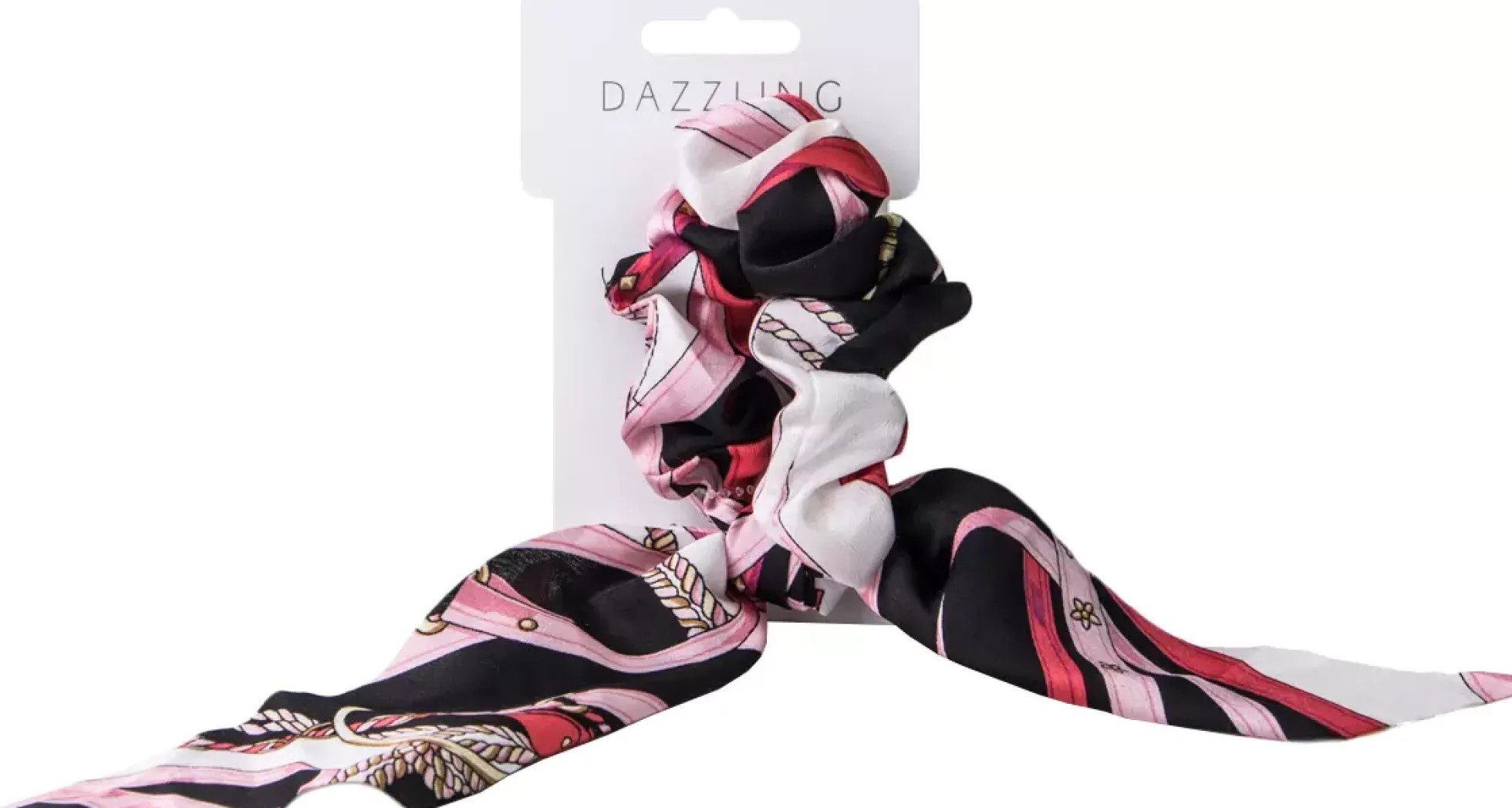 DazzlingHår Trendig scrunchie - mönster