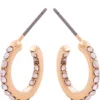 Dazzling J11 2-Pack Hoops Gold