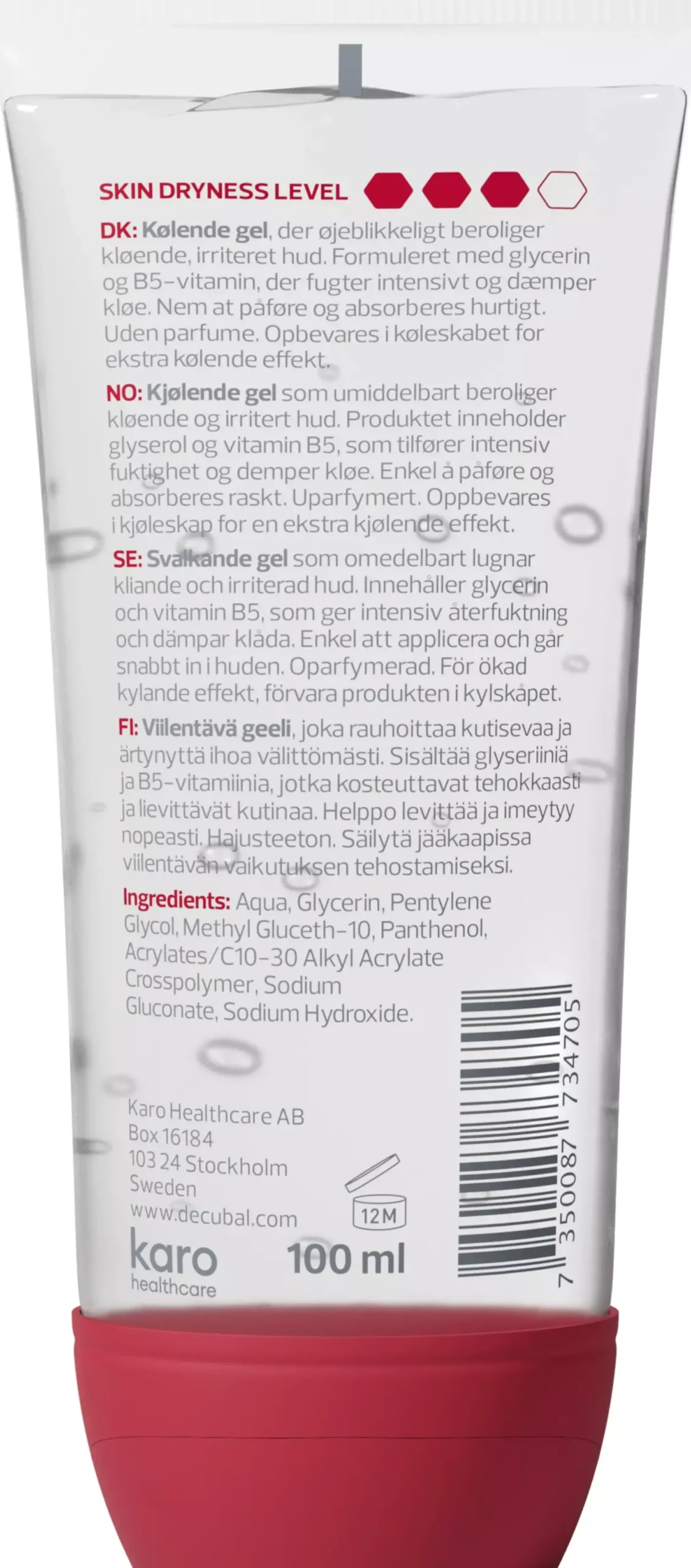 Decubal Restoring Anti-Itch Gel 100 ml