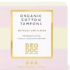 DeoDoc Cotton Tampons Without Applicator Super L