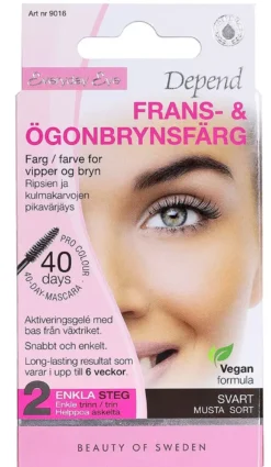 DependEveryday Eye Lash & Brow Tint Black