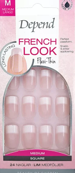 Depend French Look Pink Shimmer Medium