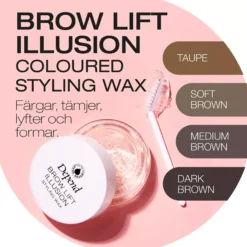 Depend Perfect Eye Brow Illusion Wax Taupe