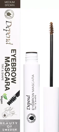 DependPerfect Eye Eyebrow Mascara Tint & Shape Taupe