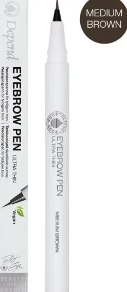 DependPerfect Eye Eyebrow Pen Ultra Thin Medium Brown