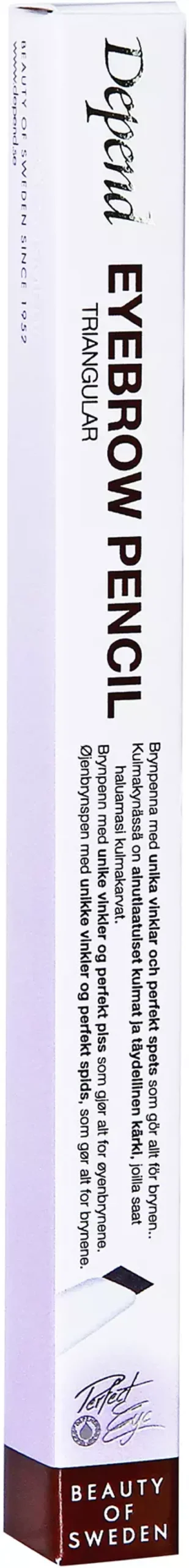 DependPerfect Eye Eyebrow Pencil Triagular Ebony