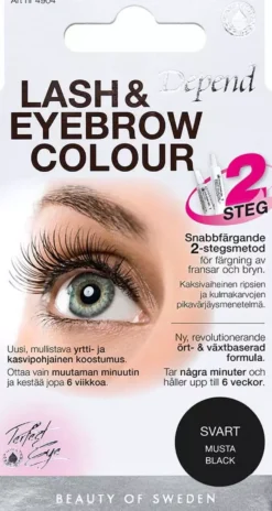 DependPerfect Eye Lash and Eyebrow Colour Black