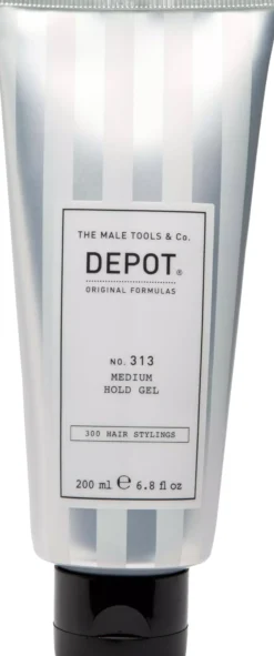 DEPOT MALE TOOLS No. 313 Medium Hold Gel 200 ml