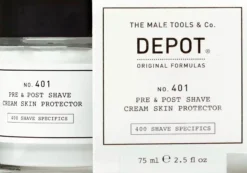 DEPOT MALE TOOLS No. 401 Pre & Post Shave Cream Skin Protector 75 ml