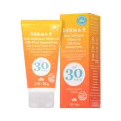 DERMA E Sun Defense Mineral Oil-Free Sunscreen Face