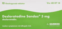 Desloratadine 5mg 10 st
