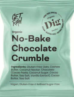 DigGET RAW Organic No-Bake Chocolate Crumble 35 g