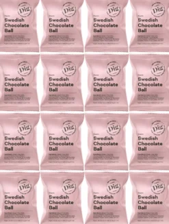 Dig Organic Swedish Chocolate Ball 16 x 25g