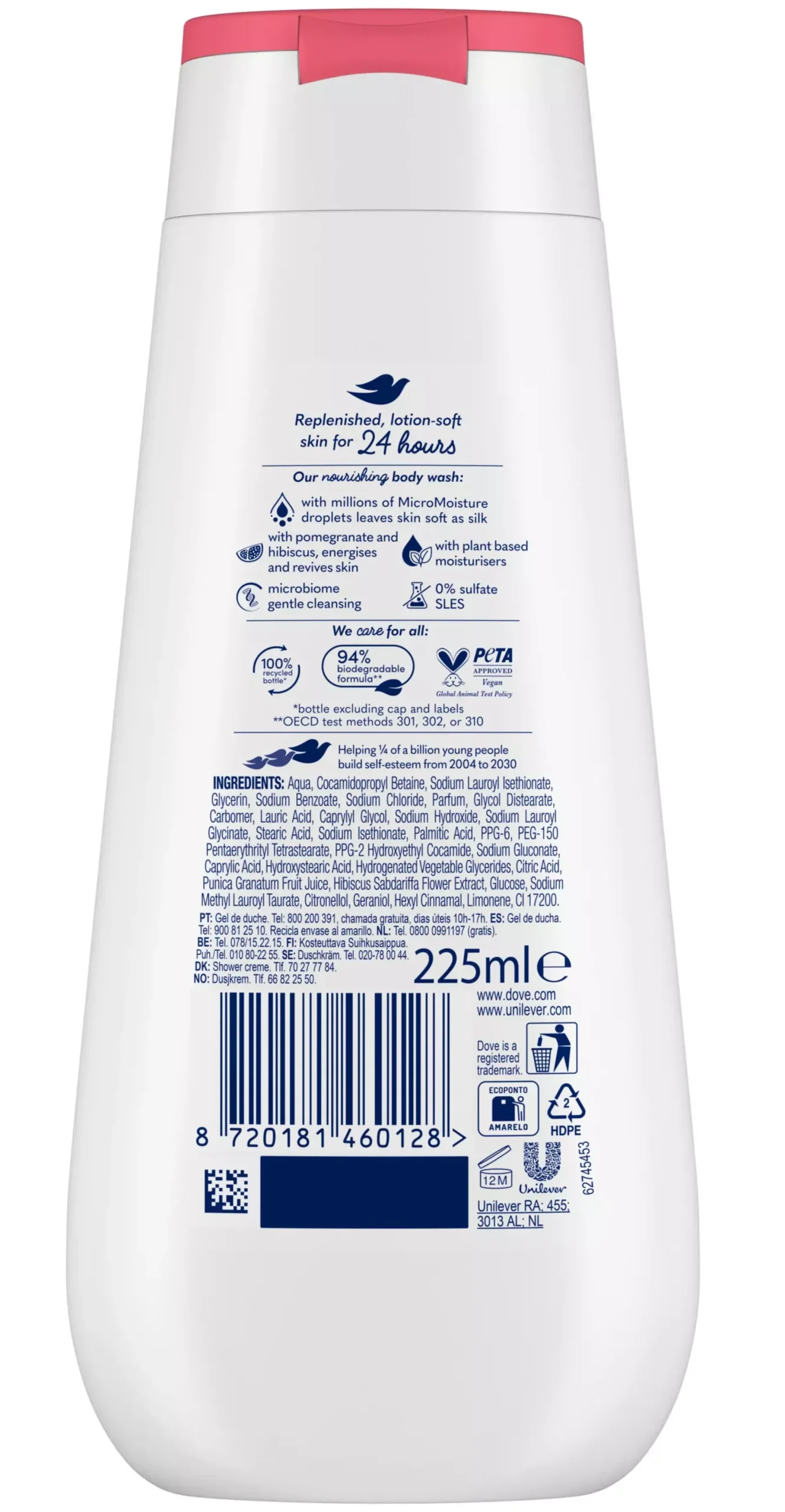 Dove Shower Gel Reviving 225 ml