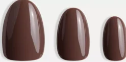 DUFFBEAUTY Instant Pro Press-On Manicure Glazed Latte Short Almond