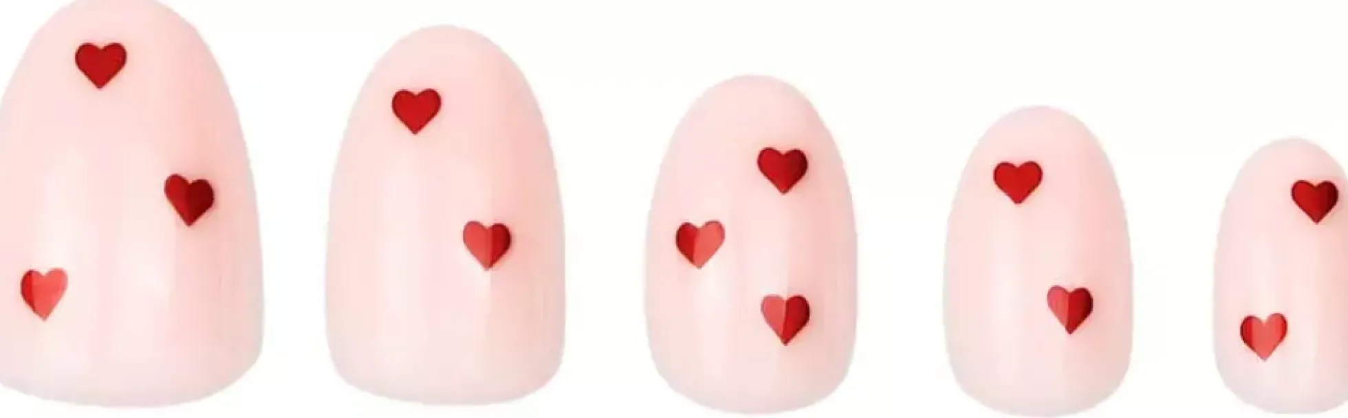 DUFFBEAUTY Instant Pro PressOn Manicure Sweetheart Short Almond