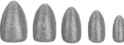 DUFFBEAUTY Instant Pro PressOn Manicure Diamond Dust, Medium Almond