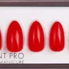 DUFFBEAUTY Ruby Red, Medium Almond Ruby Red