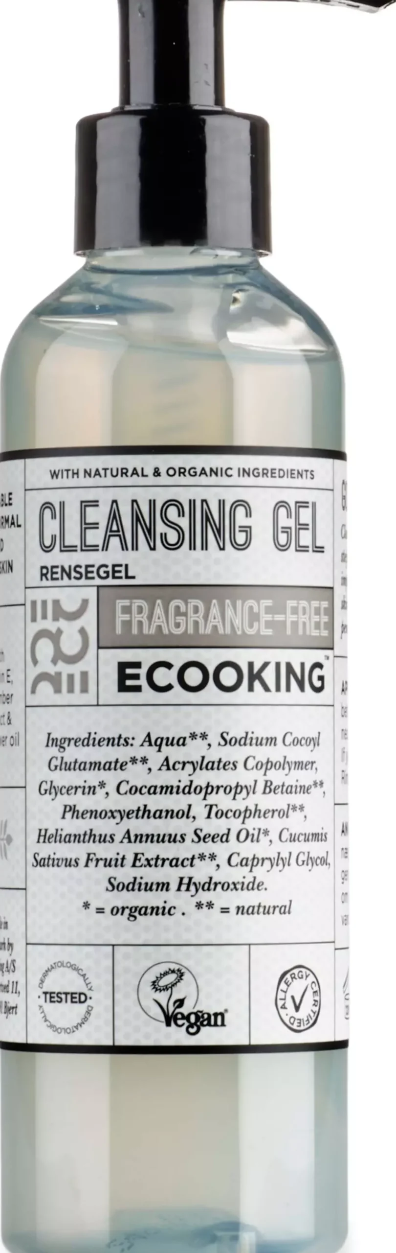 ECOOKINGSkincare Cleansing Gel Fragrance Free 200 ml