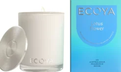 EcoyaLotus Flower Fragranced Candle 80 g