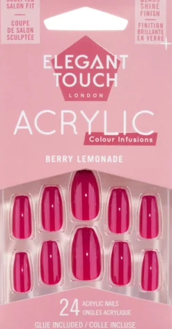 Elegant Touch Colour Acrylics Berry Lemonade