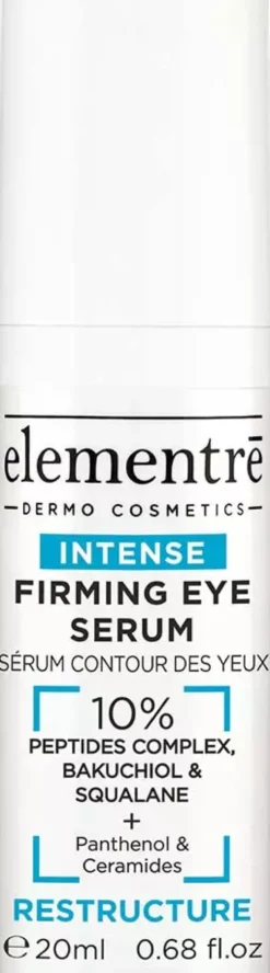 elementrē Firming Eye Serum 10% Peptides, Bakuchiol, Squalane 20 ml