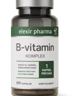 Elexir Pharma B Vitamin Komplex 100 st