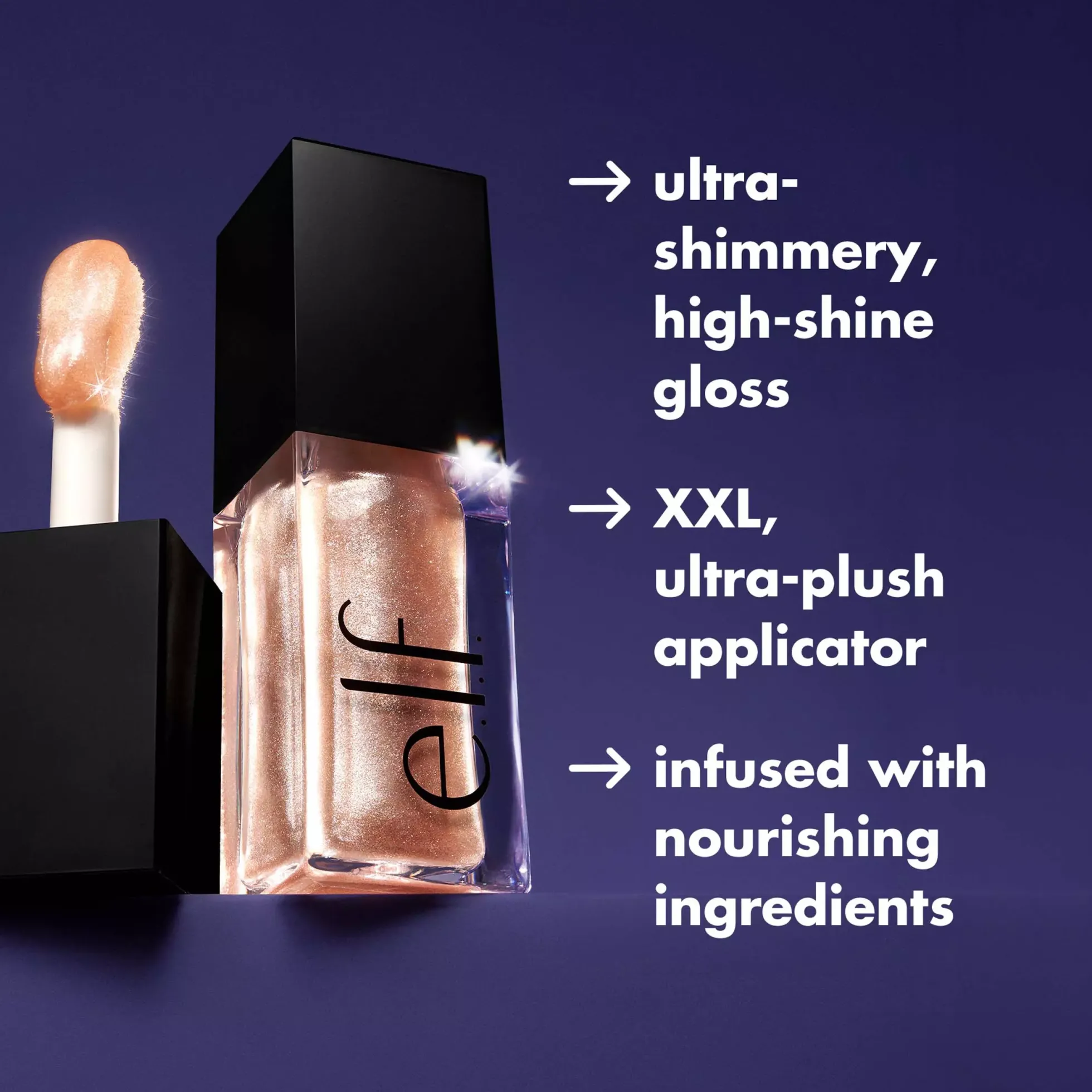 e.l.f. Glow Reviver Lip Oil Glimmer Super-neutral
