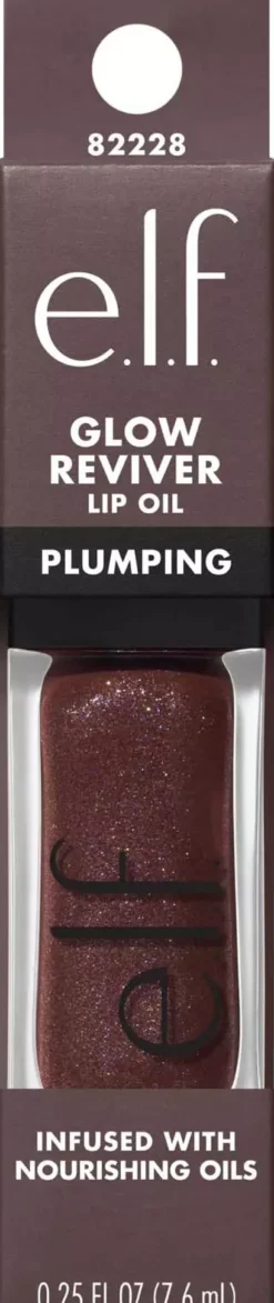e.l.f. Glow Reviver Plumping Lip Oil Ultraviolet