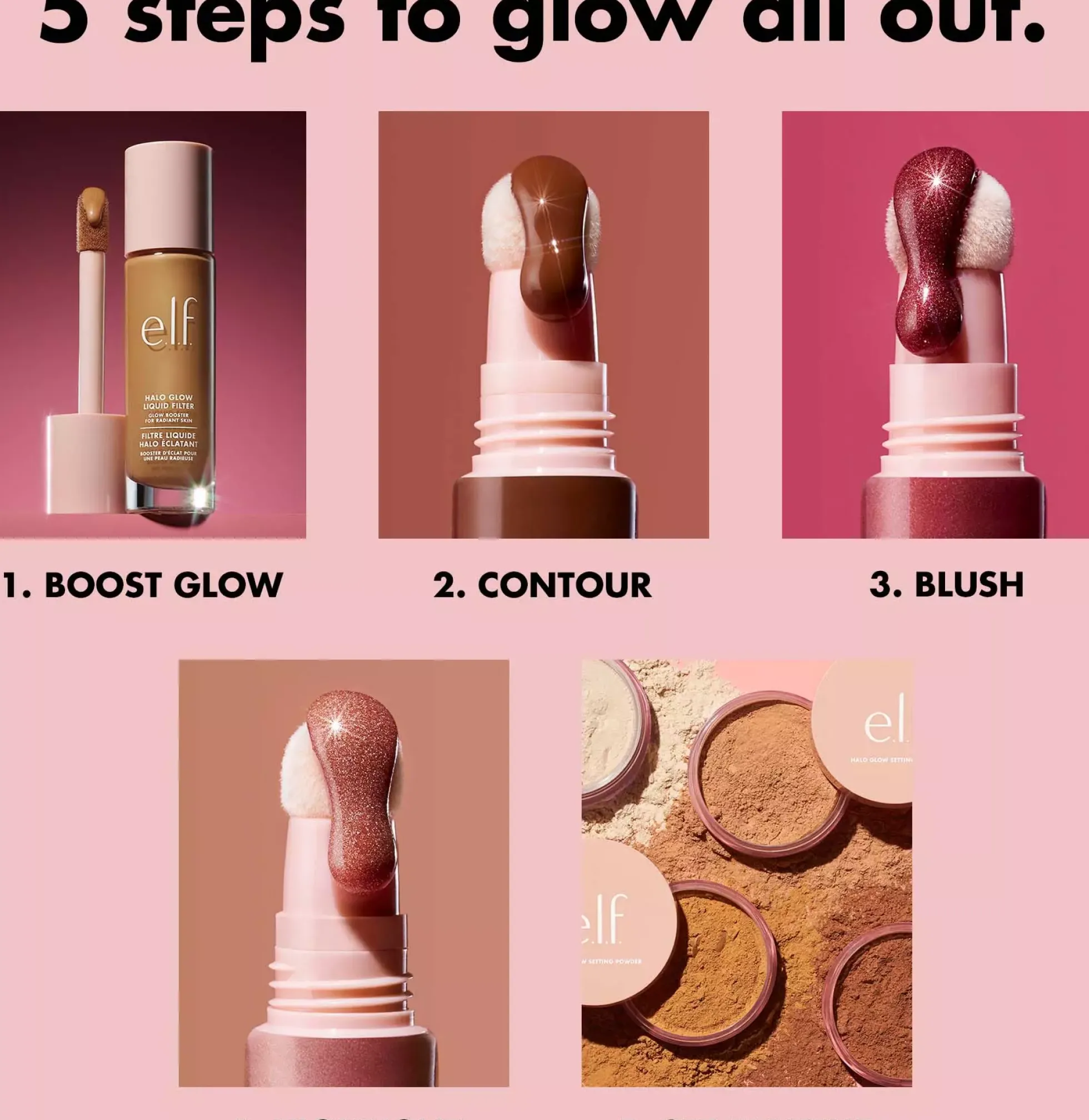 e.l.f. Halo Glow Contour Beauty Wand Tan/Deep